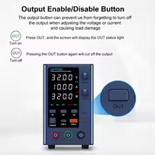 Fonte de Bancada Digital WANPTEK EPS3210 32V 10A com Memória — imagem 2