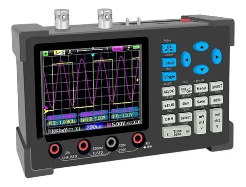 Osciloscópio Portátil ZEEWEII DSO3D12 2 Canais 120 MHz Multímetro Signal — imagem 1