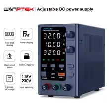 Fonte de Bancada Digital WANPTEK EPS3210 32V 10A com Memória — imagem 4