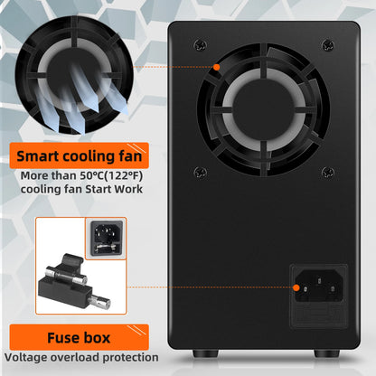 Fonte de Bancada KUAIQU SPS-C3010 30V/10A Ajustável — imagem 4