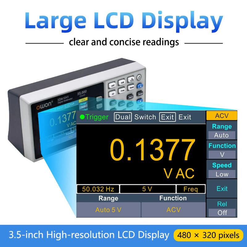 Multimetro OWON XDM1041/XDM1241