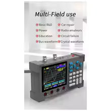 Osciloscópio Portátil ZEEWEII DSO3D12 2 Canais 120 MHz Multímetro Signal — imagem 3