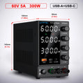 Wanptek dc fonte de alimentação de laboratório 30v 10a 60v 5a 120v 3a corrente e tensão ajustável.