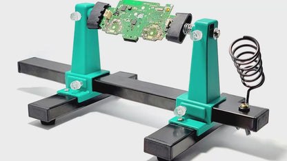 Suporte de Placa Ajustável para Solda de Circuito — Fixação 360°