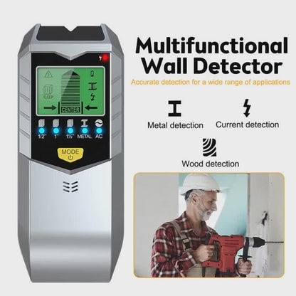 Detector de Parede SH402 para Metal, Madeira, Fios e Tubulações