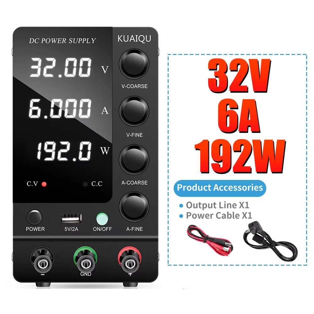 Fonte de Bancada KUAIQU SPS-C3010 30V/10A Ajustável — imagem 13